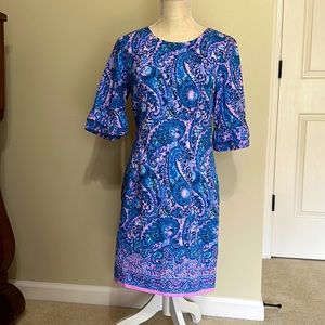 NWT Lilly Pulitzer Fiesta Stretch Dress Purple Iris Size 6